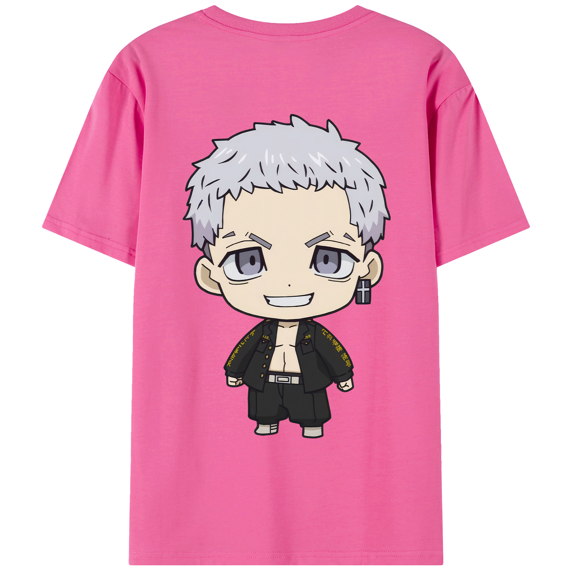 （画像用） 東京リベンジャーズ Tokyo Revengers レディース半袖Tシャツ(バックプリント)